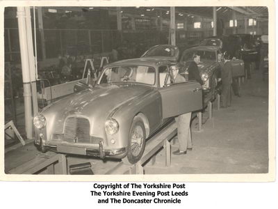 Building Aston Martin DB2 in Farsley